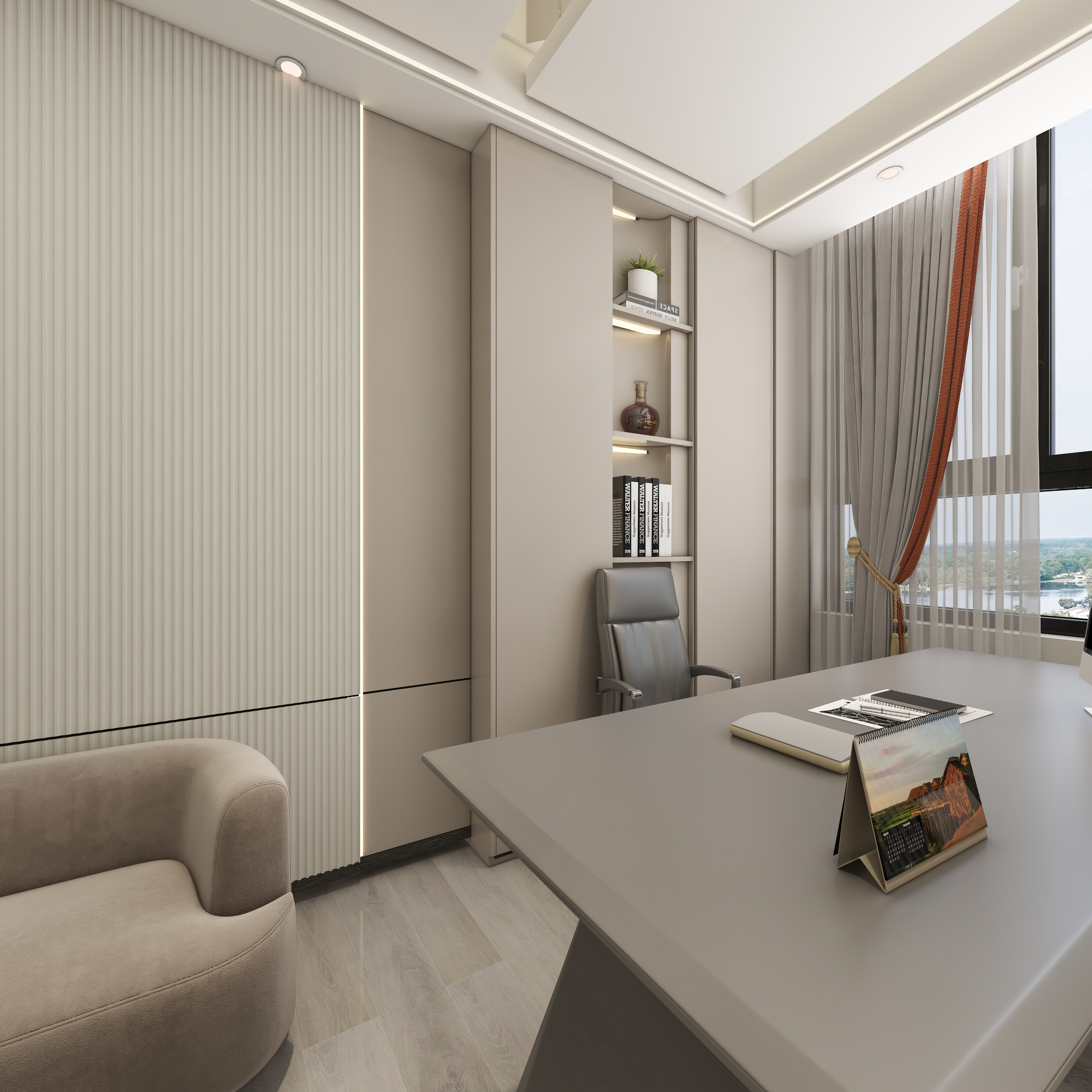 全屋定制..888-办公楼一层业务9装修效果图第3张