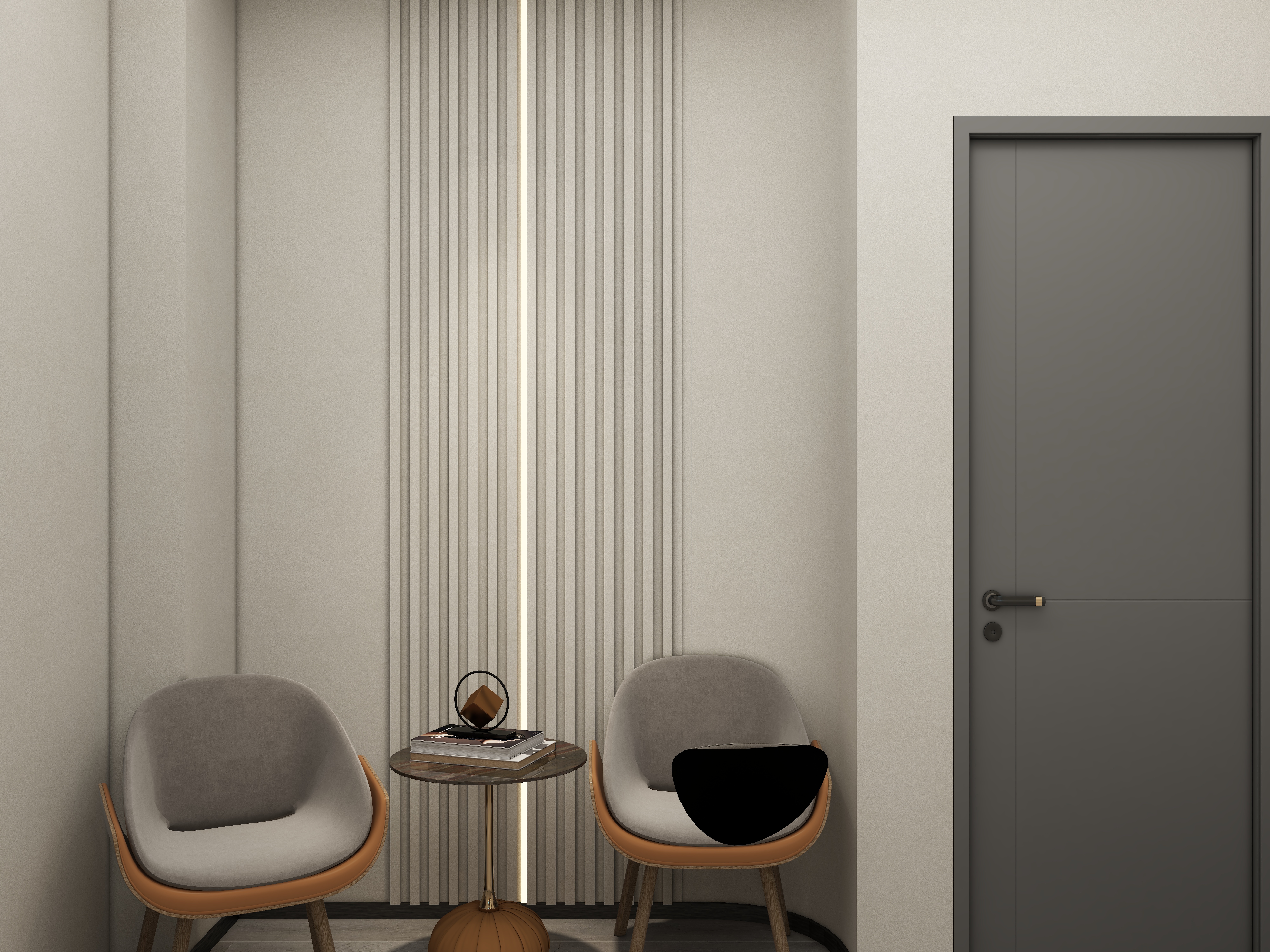 全屋定制..888-办公楼一层财务室装修效果图第1张