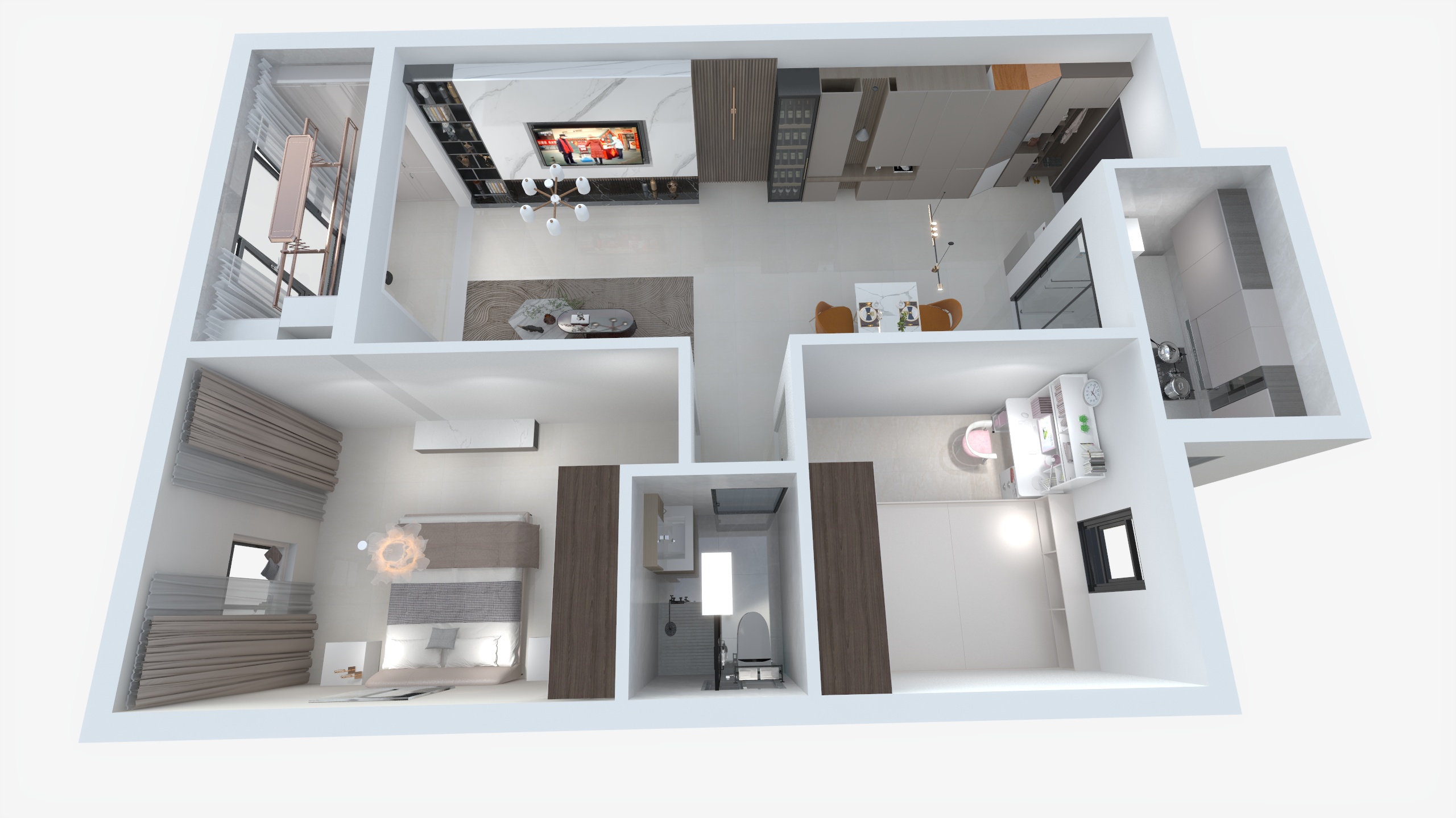 山东居贤装饰巨野分公司-凯兴学府-山东居贤装饰23-1805-装修设计方案