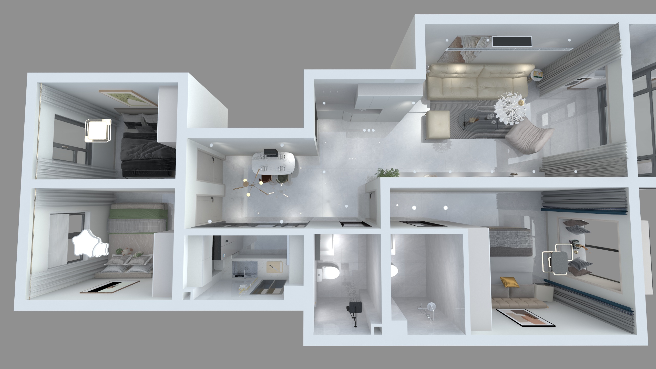 江南158-永丰文庭3-2-301-装修设计方案