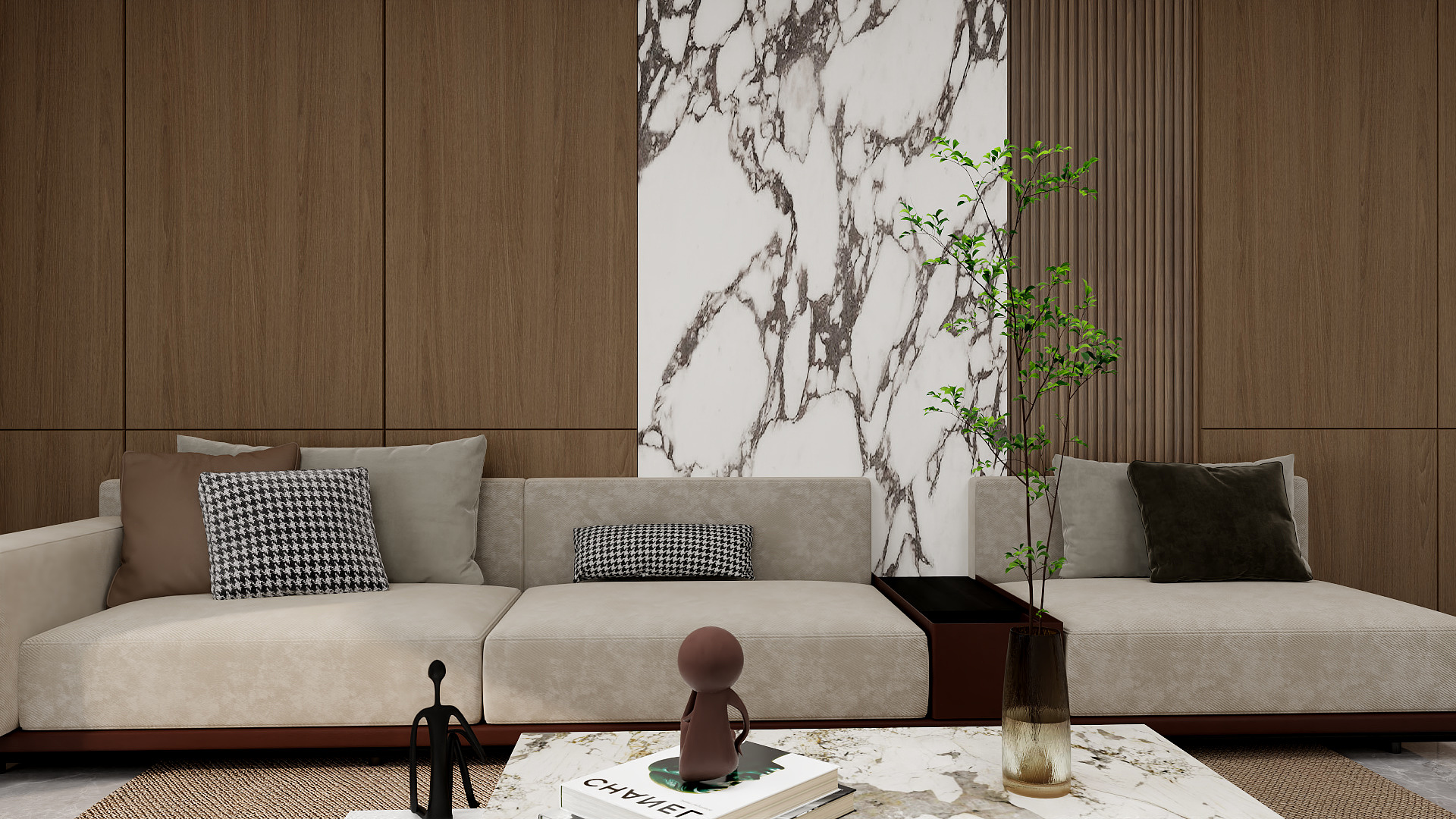 三份暖@阳-保利东湾现代简约55㎡-装修设计方案