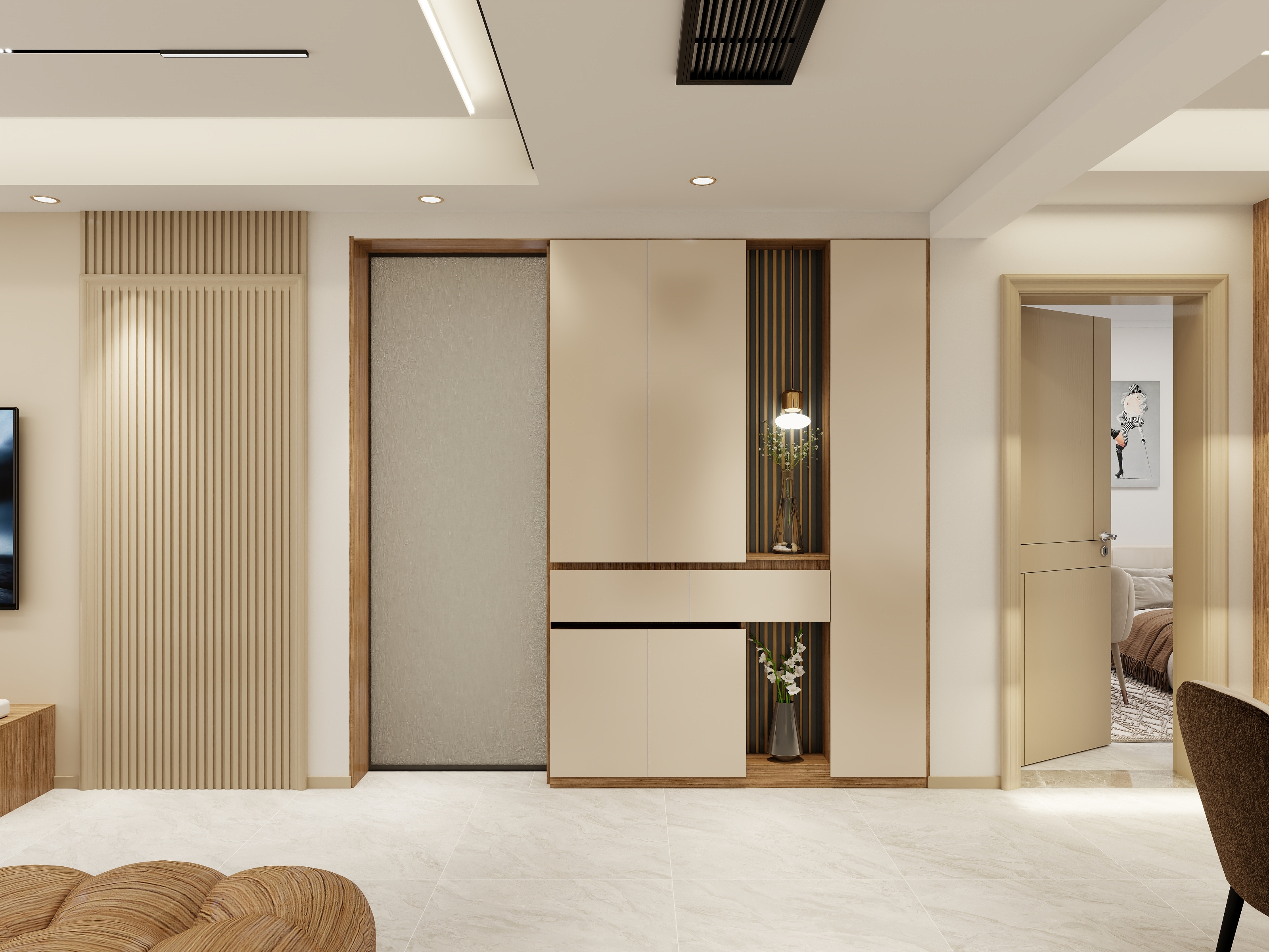 雅庭居全屋定制-荣城华府四室装修效果图