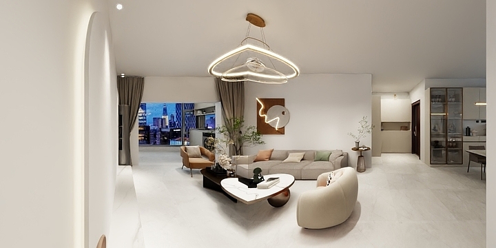 室内设计杨贞贞-新华学府27栋福宅-装修设计方案