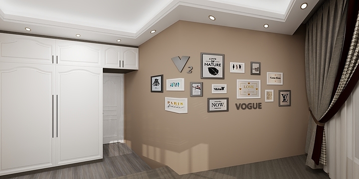 新疆艾热发特装修有限公司-新疆艾上嘉房地产装饰装修有限责任公司作品：长福雅园小区-装修设计方案