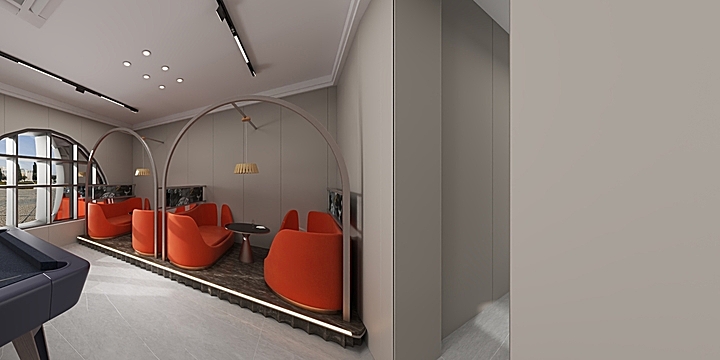 禾韵嘉禾-棋牌室-装修设计方案