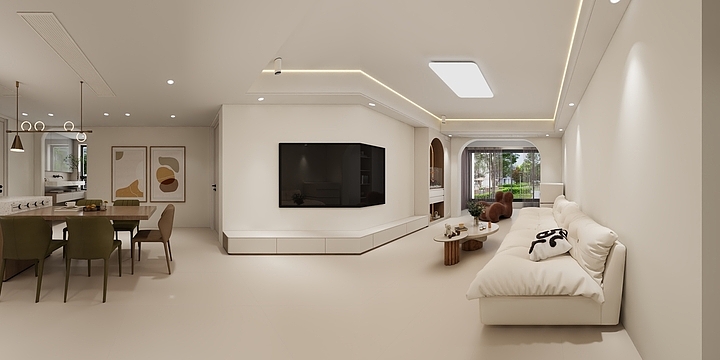 daF1992-奥林清华130平-装修设计方案