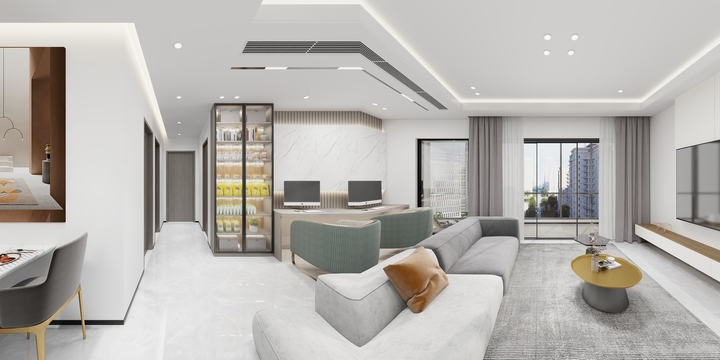 上海璟上建筑装饰设计-上海青浦中核锦悦府-装修设计方案