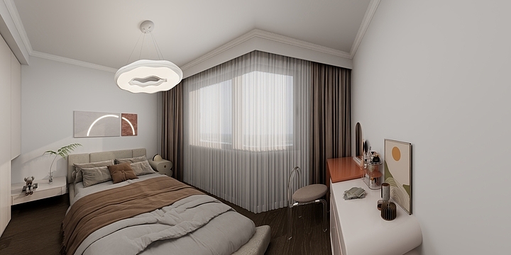 朱会敏-达安城4号160A-装修设计方案