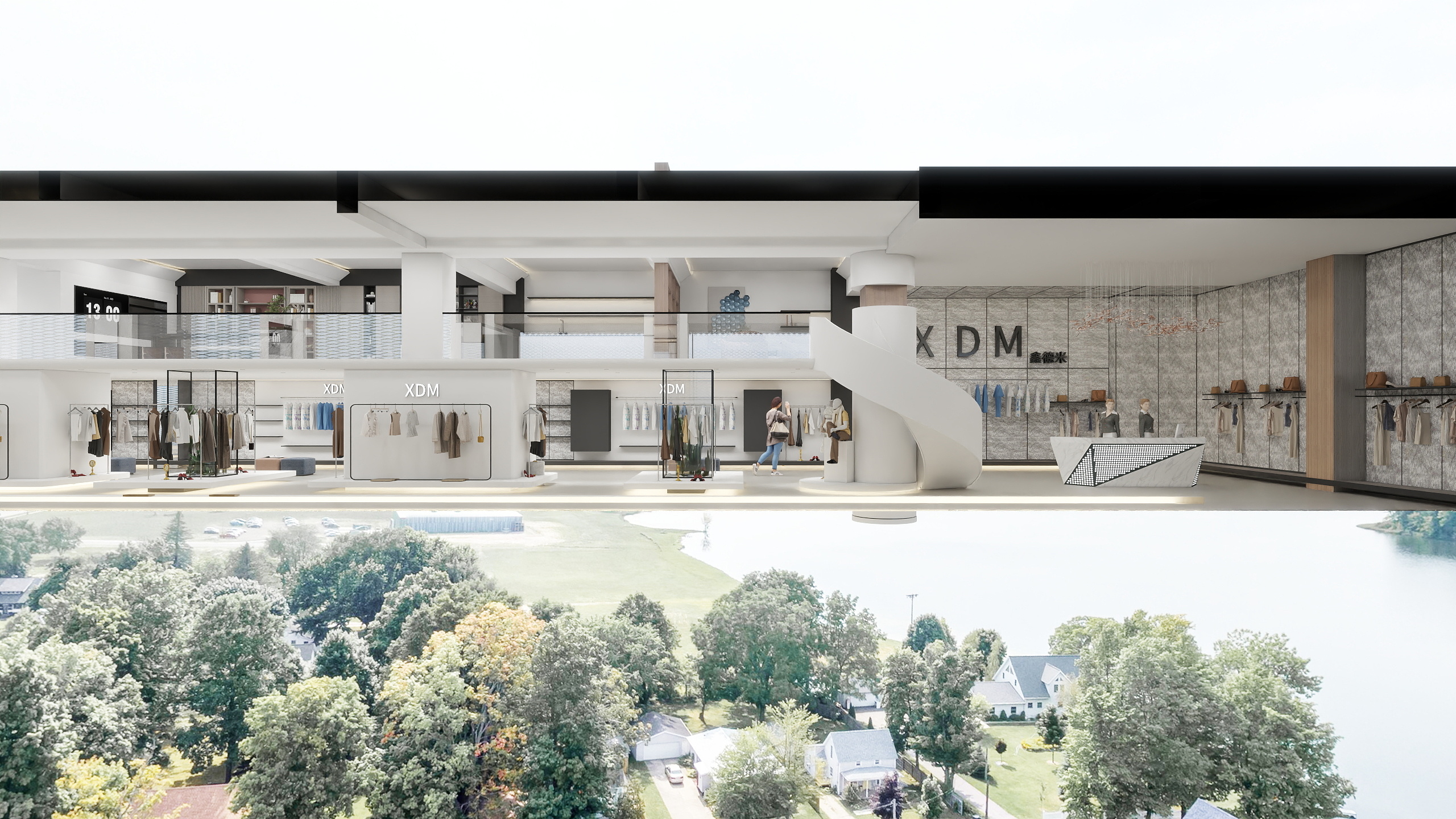 里设私宅设计中心-外滩XDM综合店-副本-装修设计方案