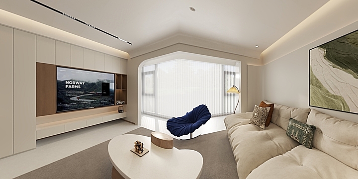 喜悦yy-中环国际B6栋904号  冉总雅居-装修设计方案