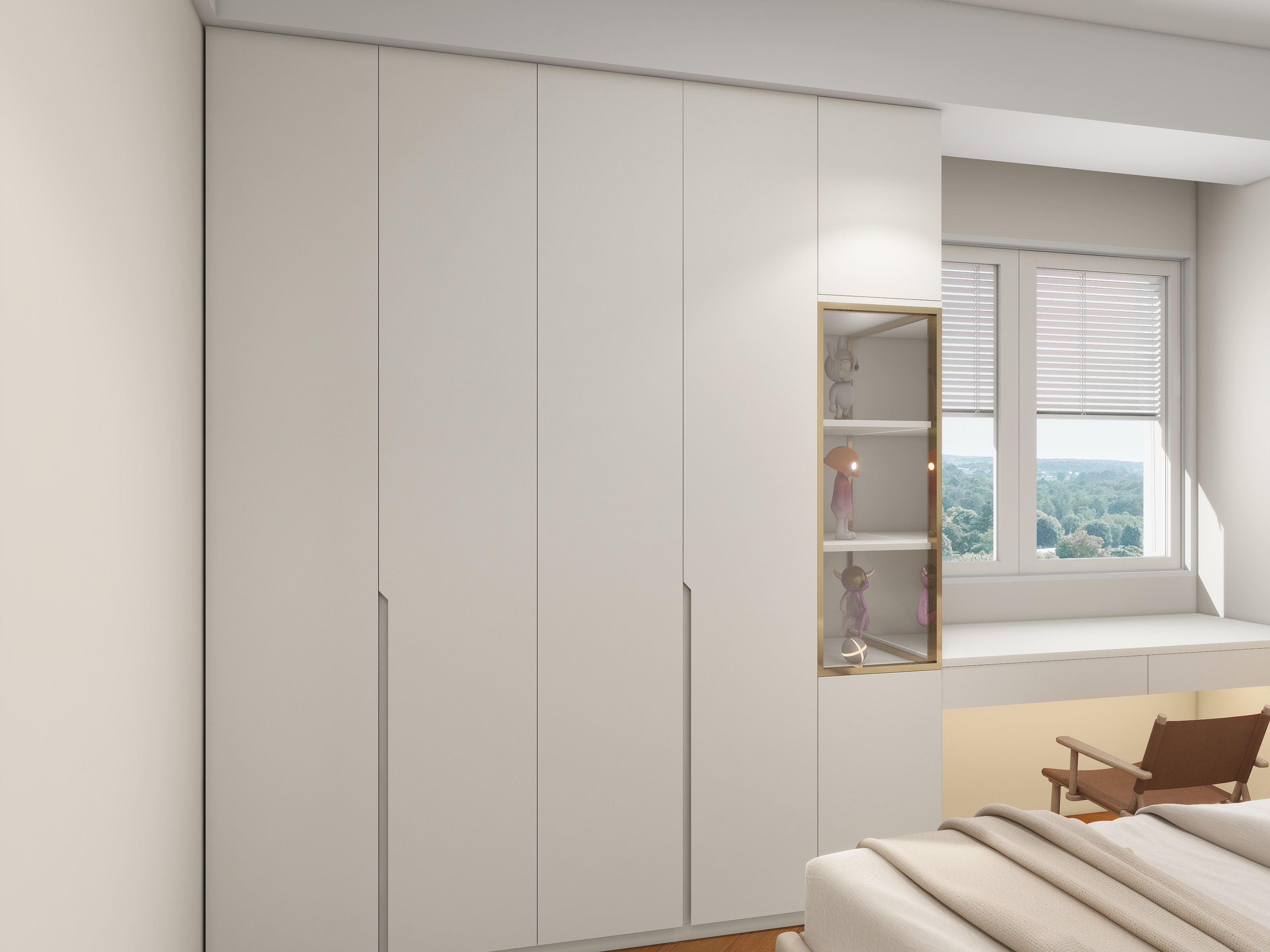 ZYJ设计工作室-蓁巷1号62㎡1室装修效果图