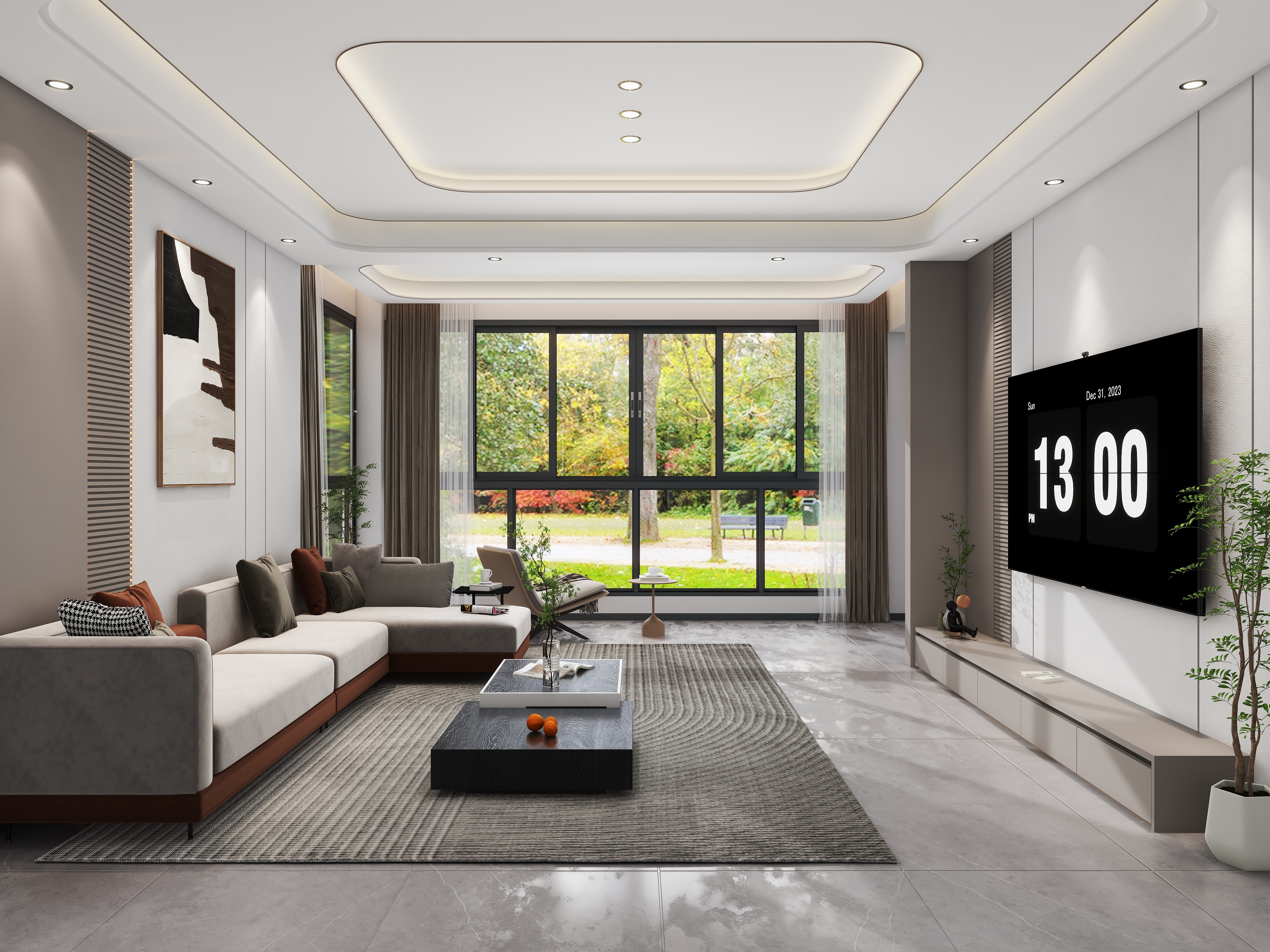 韦春勇-轻奢133㎡-2-01一品-装修设计方案