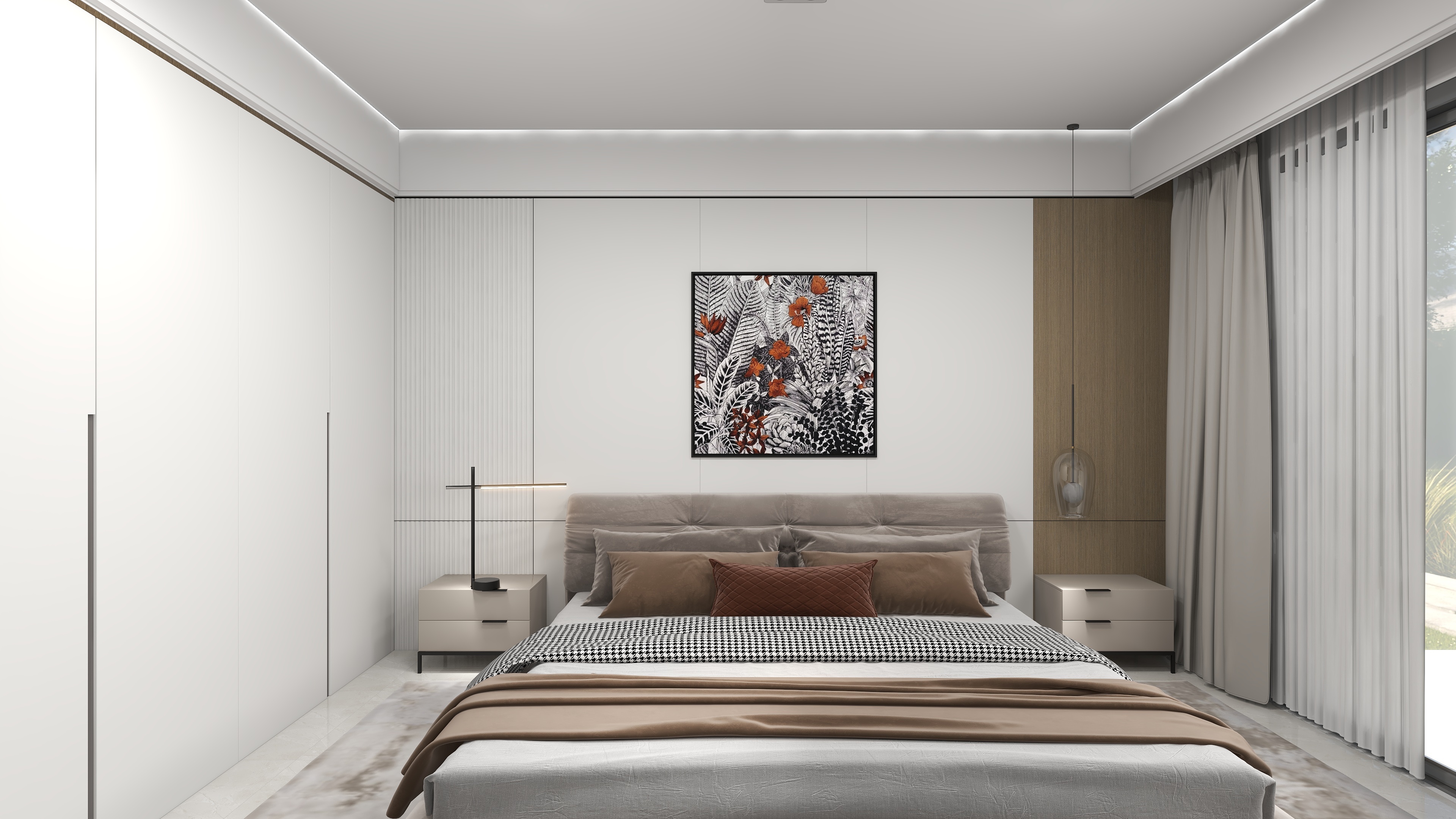 山东法狮龙fsl-天禧绿城3期12-2-401-装修设计方案