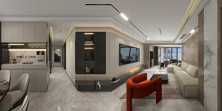 金筑HOME-上和院 6#1704（2024-04-13）-装修设计方案