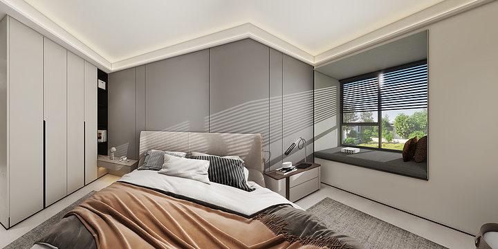 李步凡-新龙华庭15-1-1701轻奢风-装修设计方案