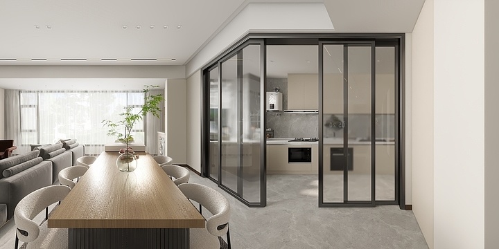 何一凡-都会未来城-意式极简-装修设计方案