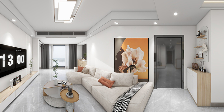 TrevLer-翡翠澜湾105-装修设计方案