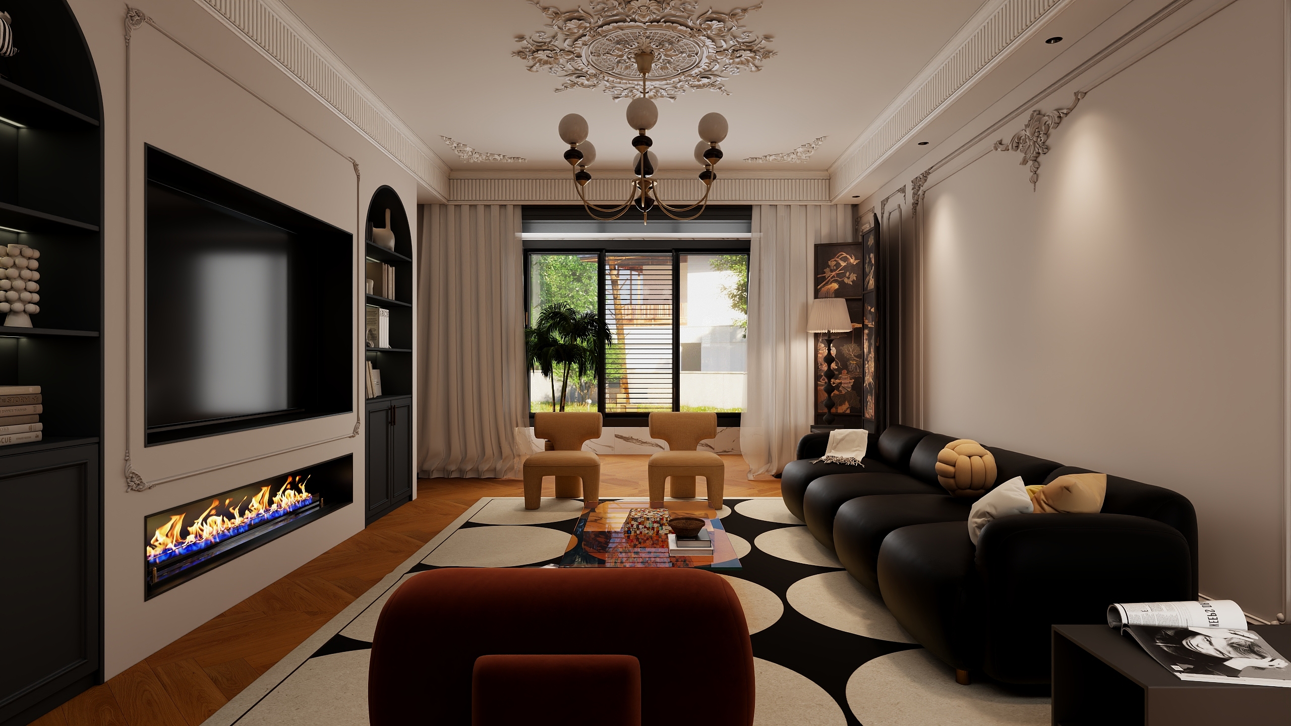 ----空间设计-混搭157㎡4室-装修设计方案