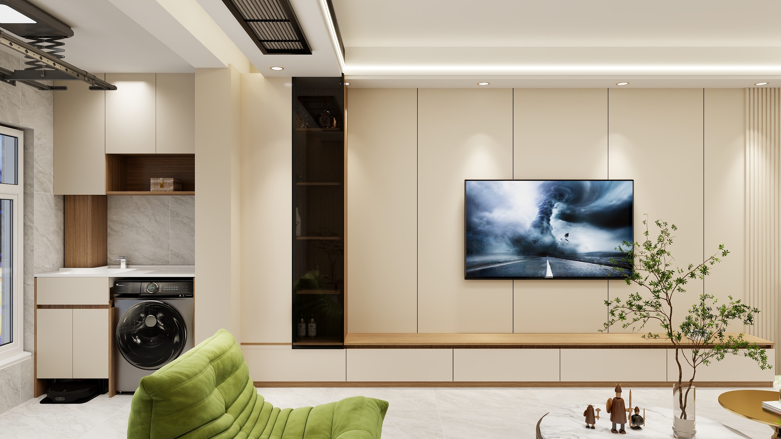 雅庭居全屋定制-荣城华府-装修设计方案