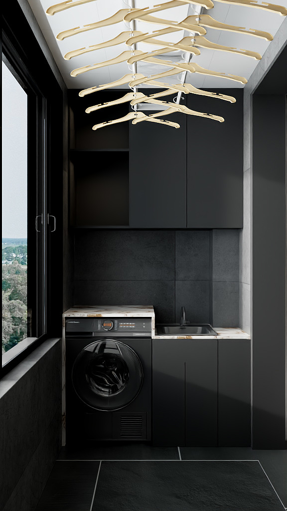 破万军-（暗黑风）景泽佳苑曲玉生-装修设计方案