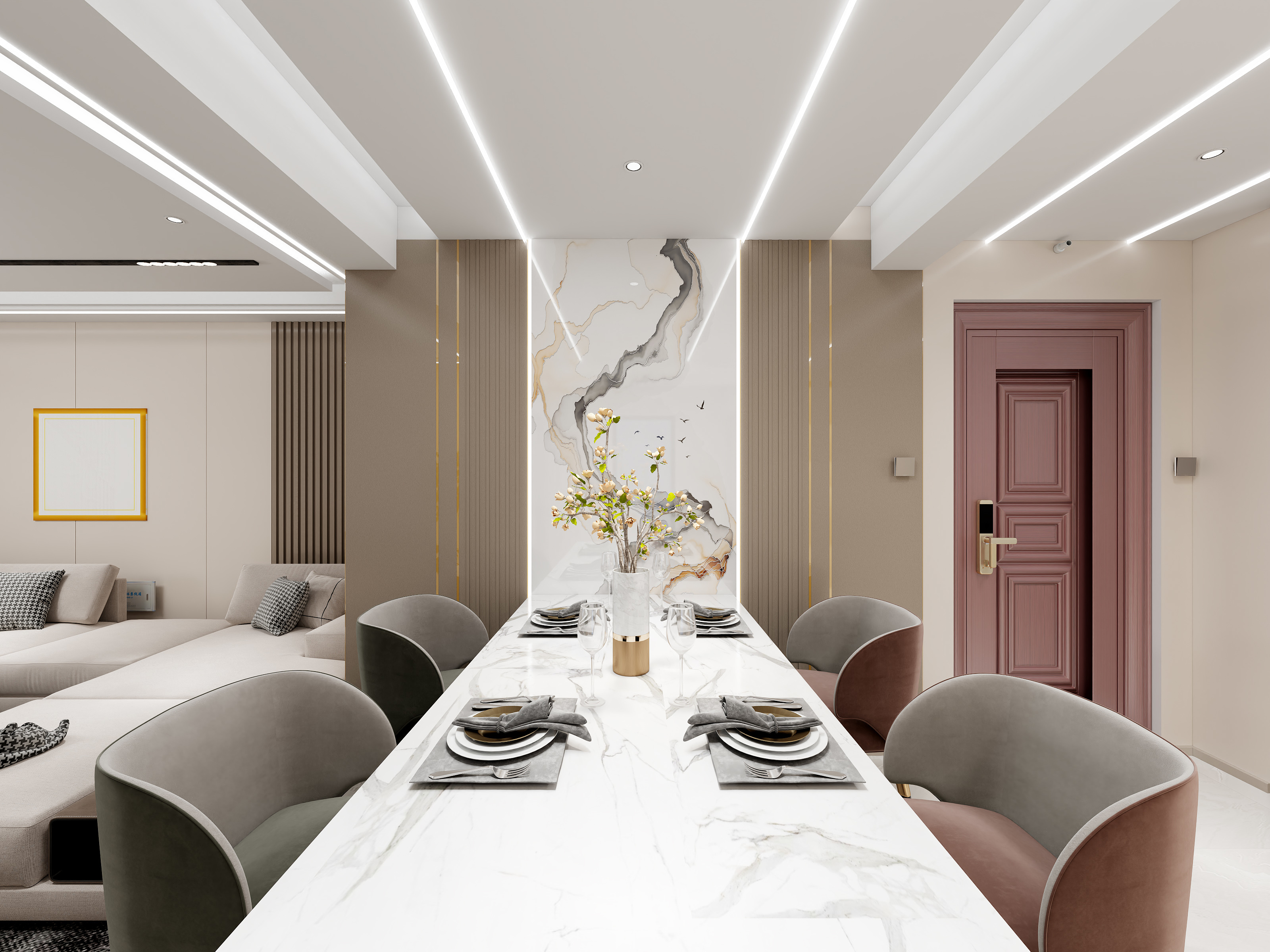 宁夏智胜装饰设计有限公司-材机小区装修效果图