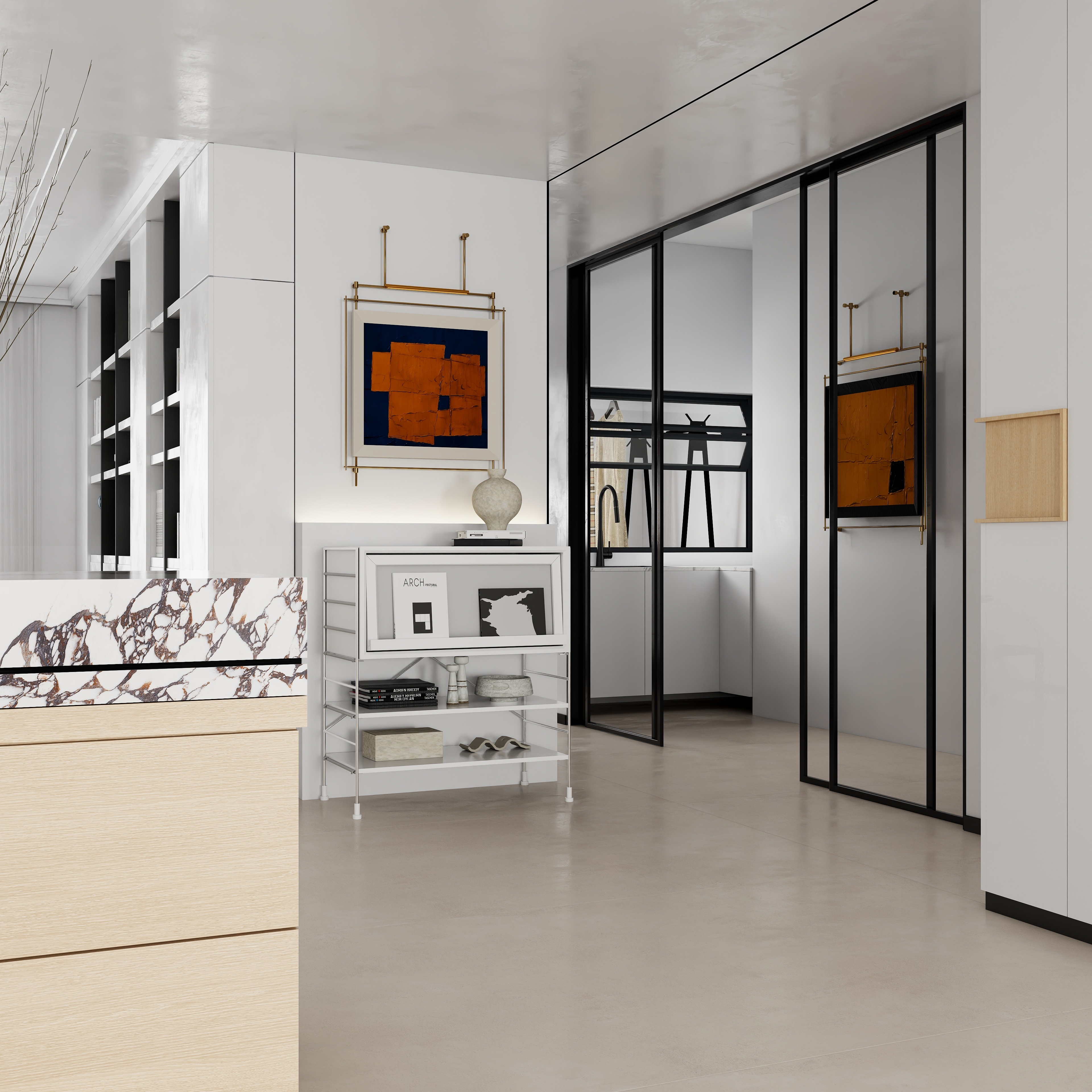 楠木工作室-平层-装修设计方案