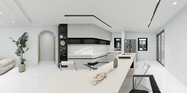 西贝1999全屋家居-特变·中央湖-装修设计方案