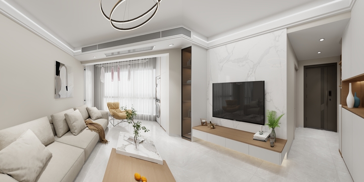 永叶空间设计-玖玥灏澄轩-周美女新居-装修设计方案