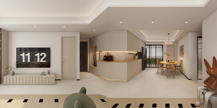 闲人-设计-上悦城-装修设计方案