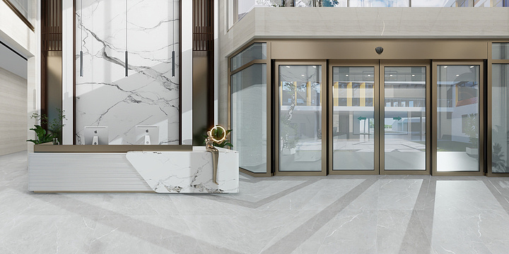 逸阳装饰设计-来满仓 办公楼-一层-装修设计方案