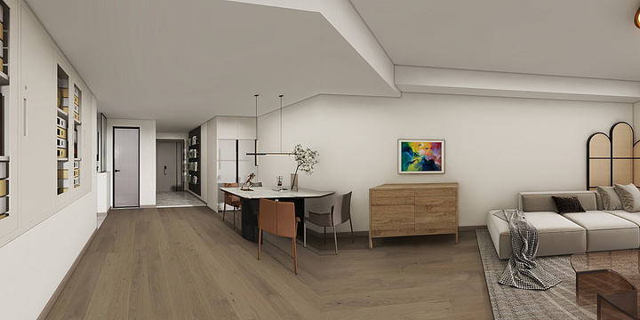 放缓-广厦中北方女士-装修设计方案