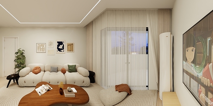 京墨吃瓜-兴平西路72号自建房-装修设计方案