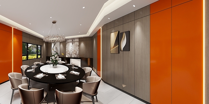 视界魔方-包间-装修设计方案