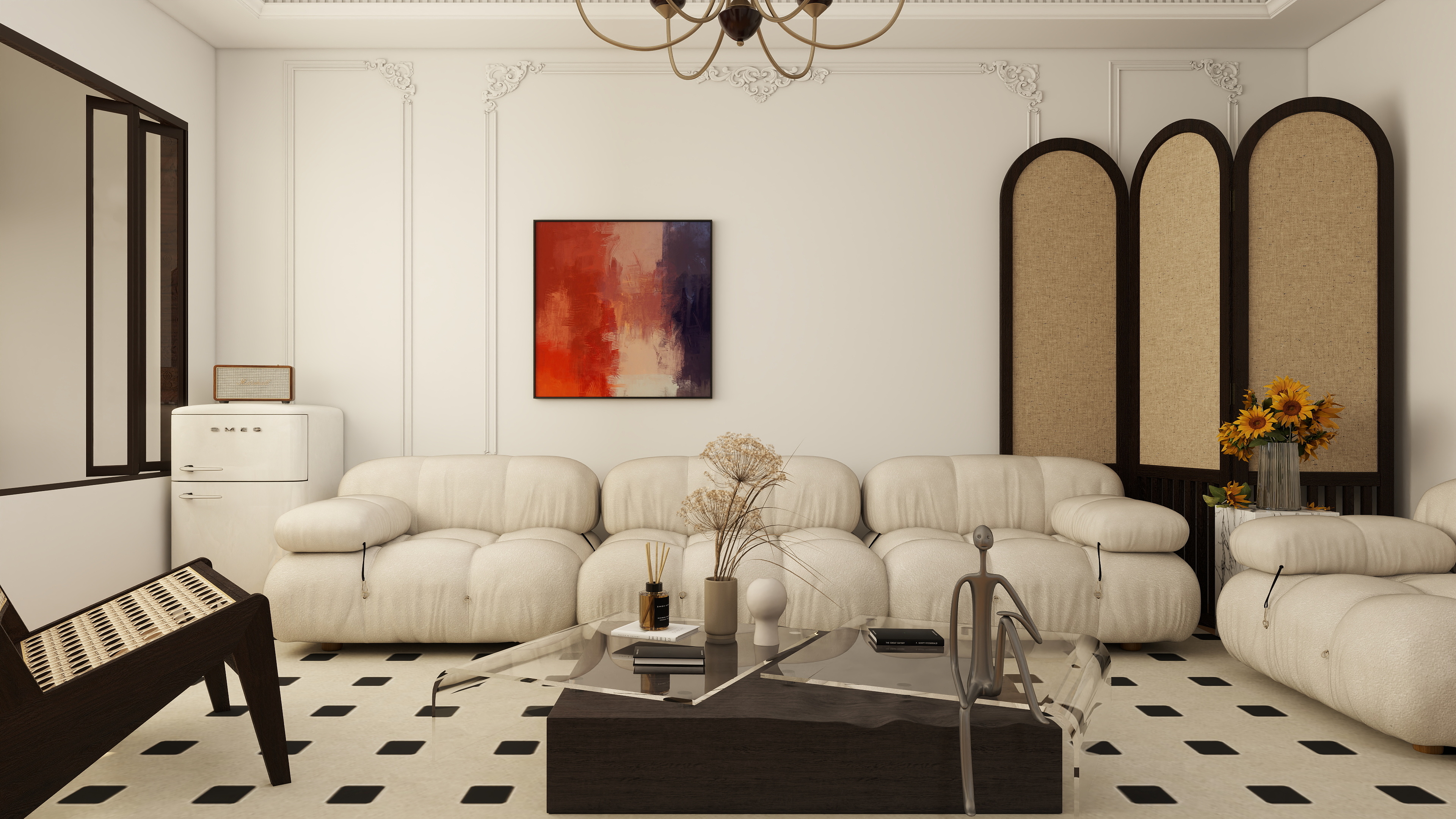 疯狂渲染-天策-法式复古-装修设计方案