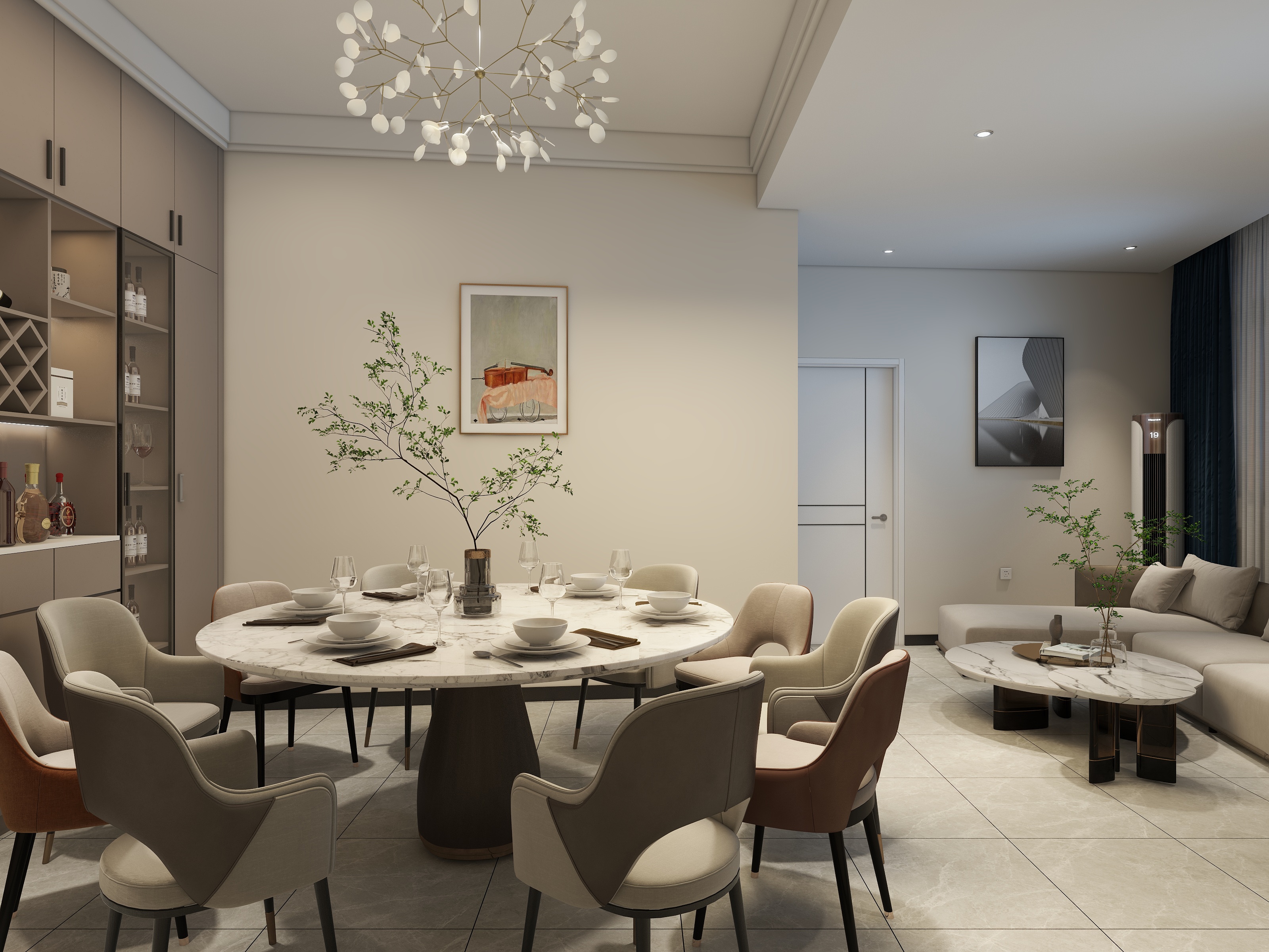 唐湘红-农村自建房现代简约74㎡2室-装修设计方案