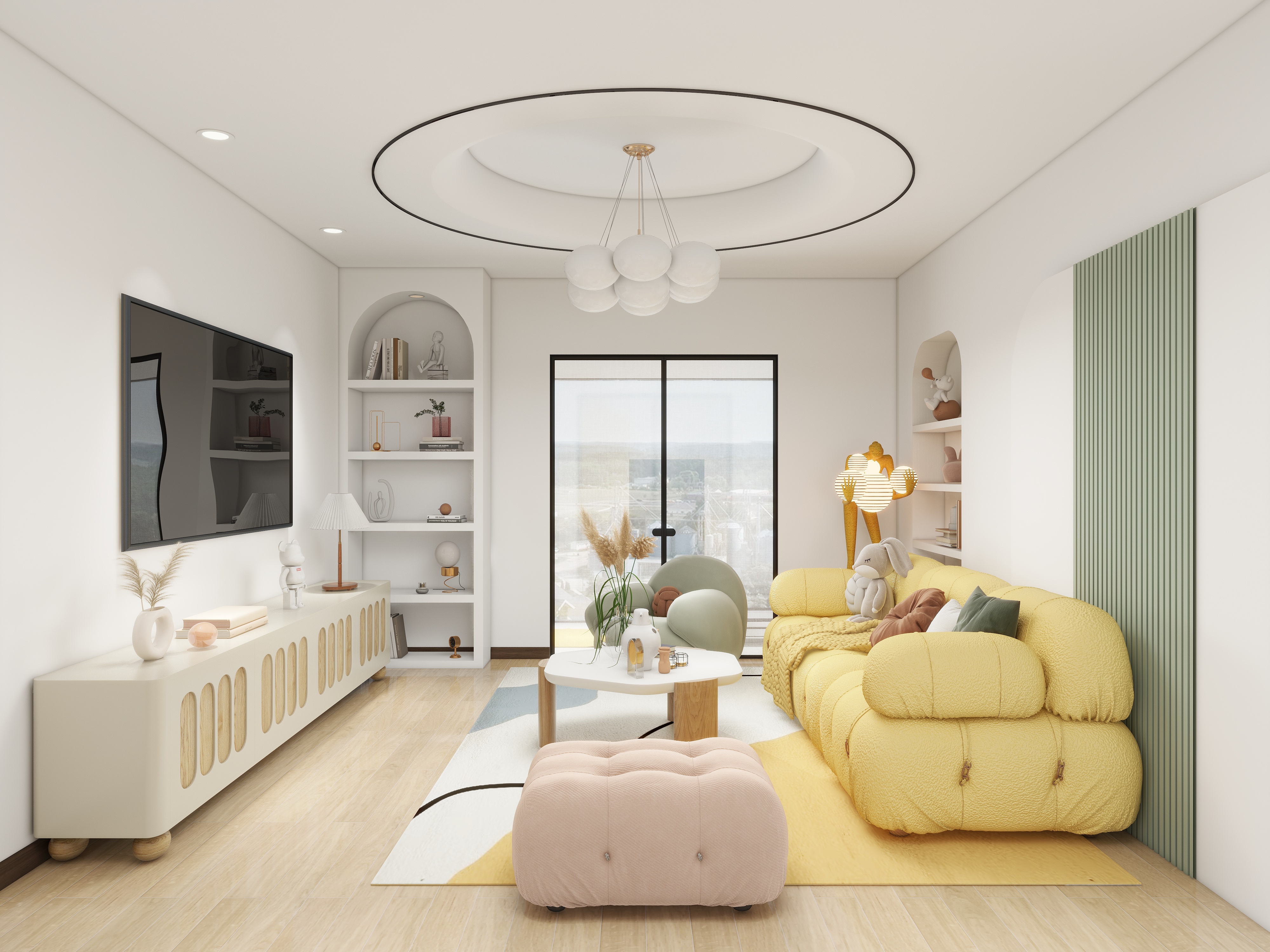 肖圆圆ZdCc-104㎡3室-装修设计方案