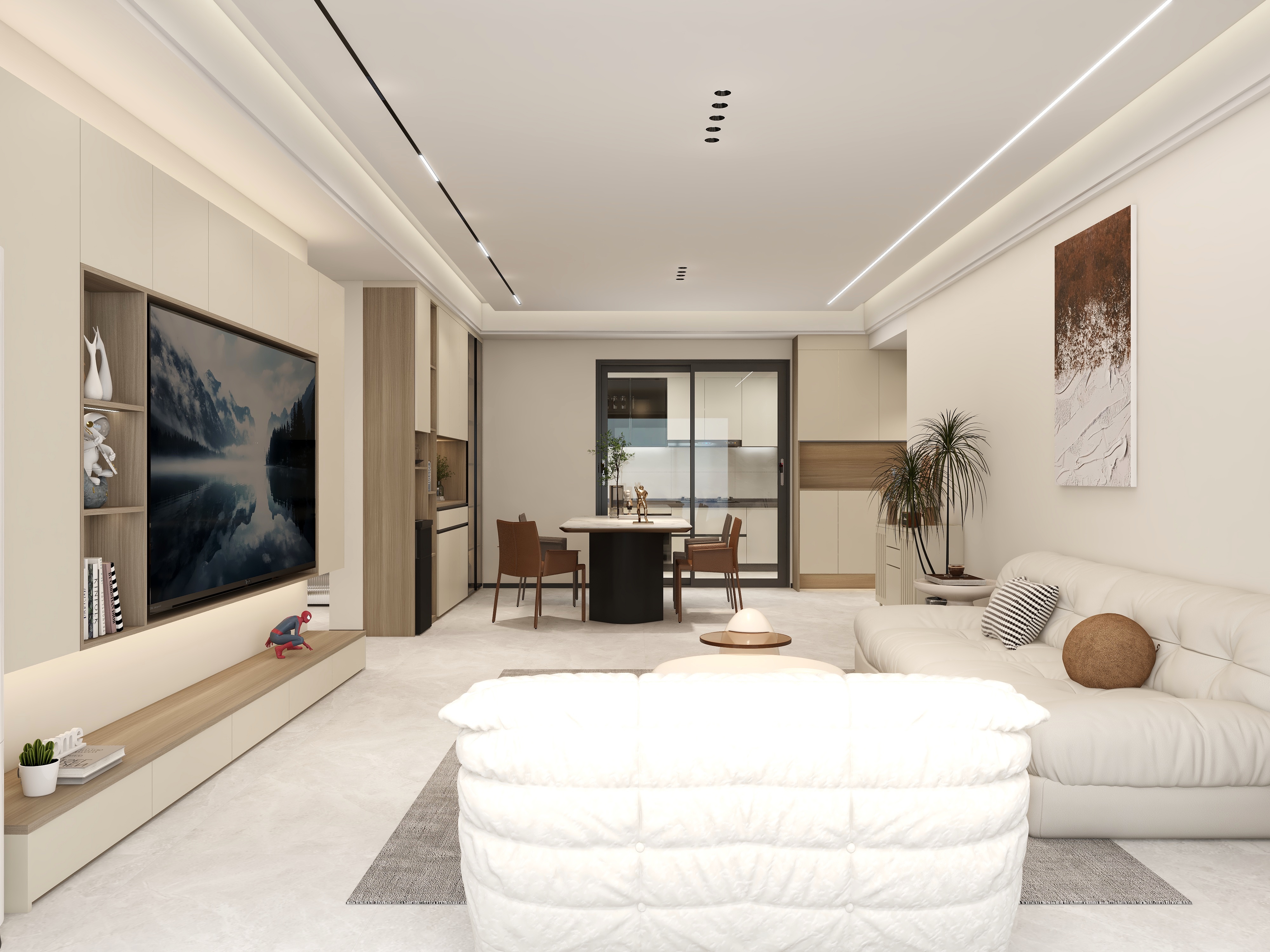 从江欧派橱柜-中央城C区4-1606-装修设计方案