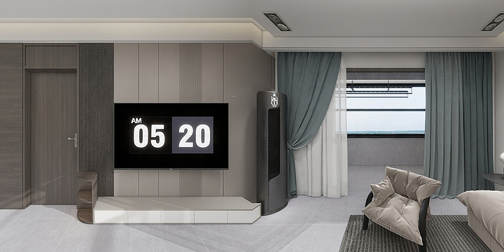 卓艺装饰--小嘿-龙湖湾-装修设计方案