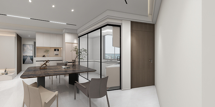 易家装饰-萧县-明湖印象-装修设计方案