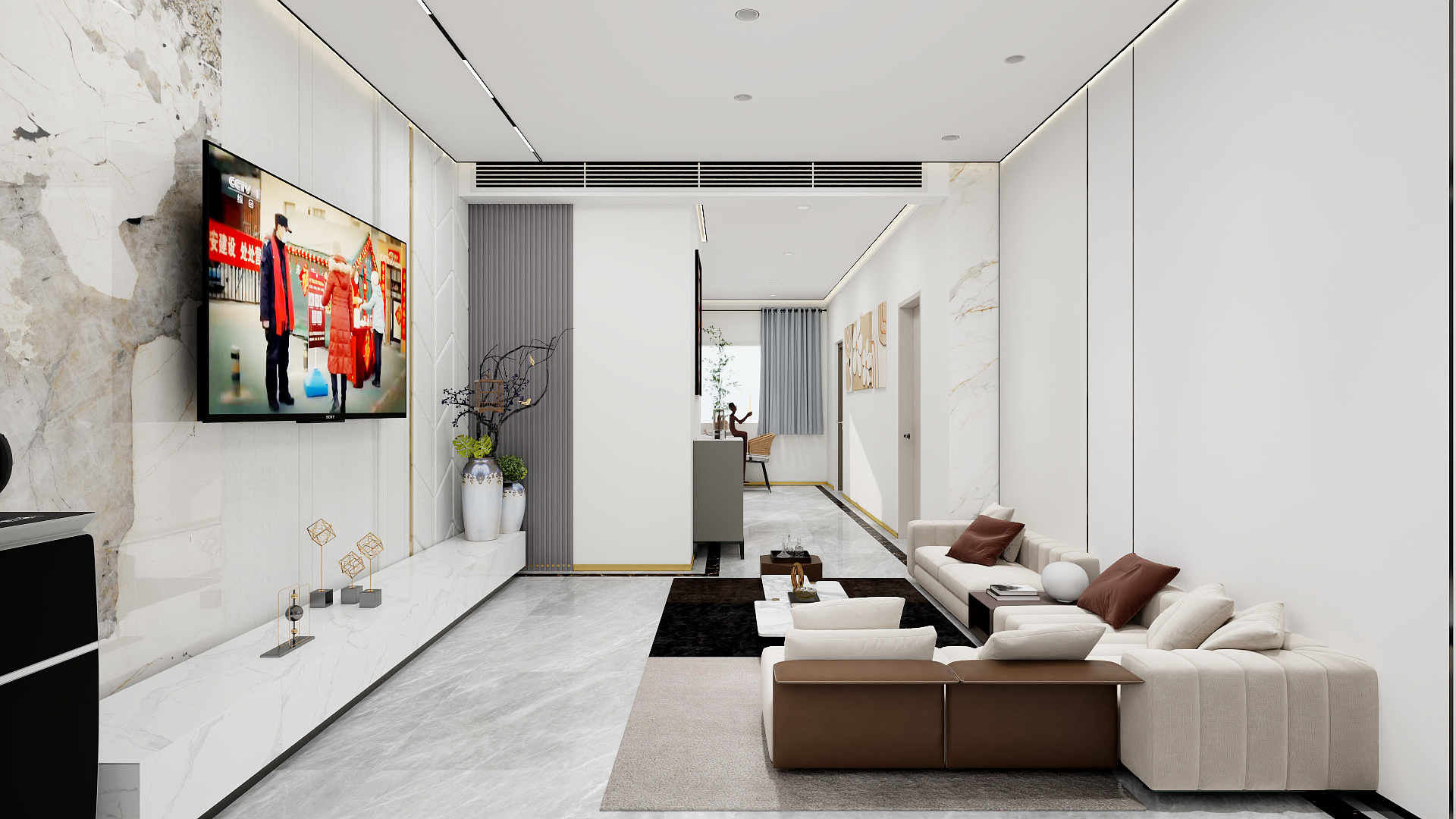 简美美居-杭州万科星空-装修设计方案