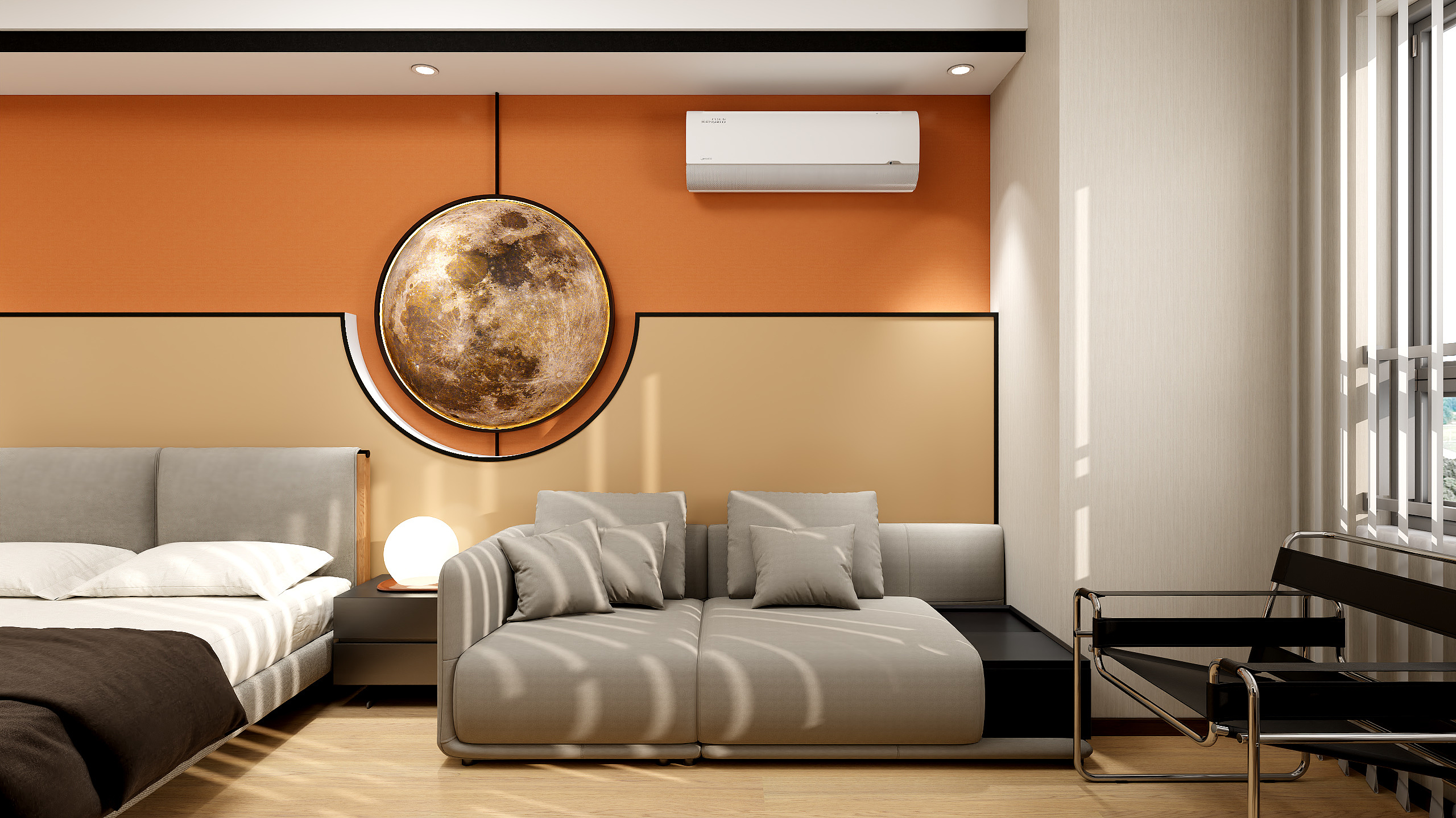 阿莹阿莹-苏州酒店公寓-长户商务双床房-装修设计方案