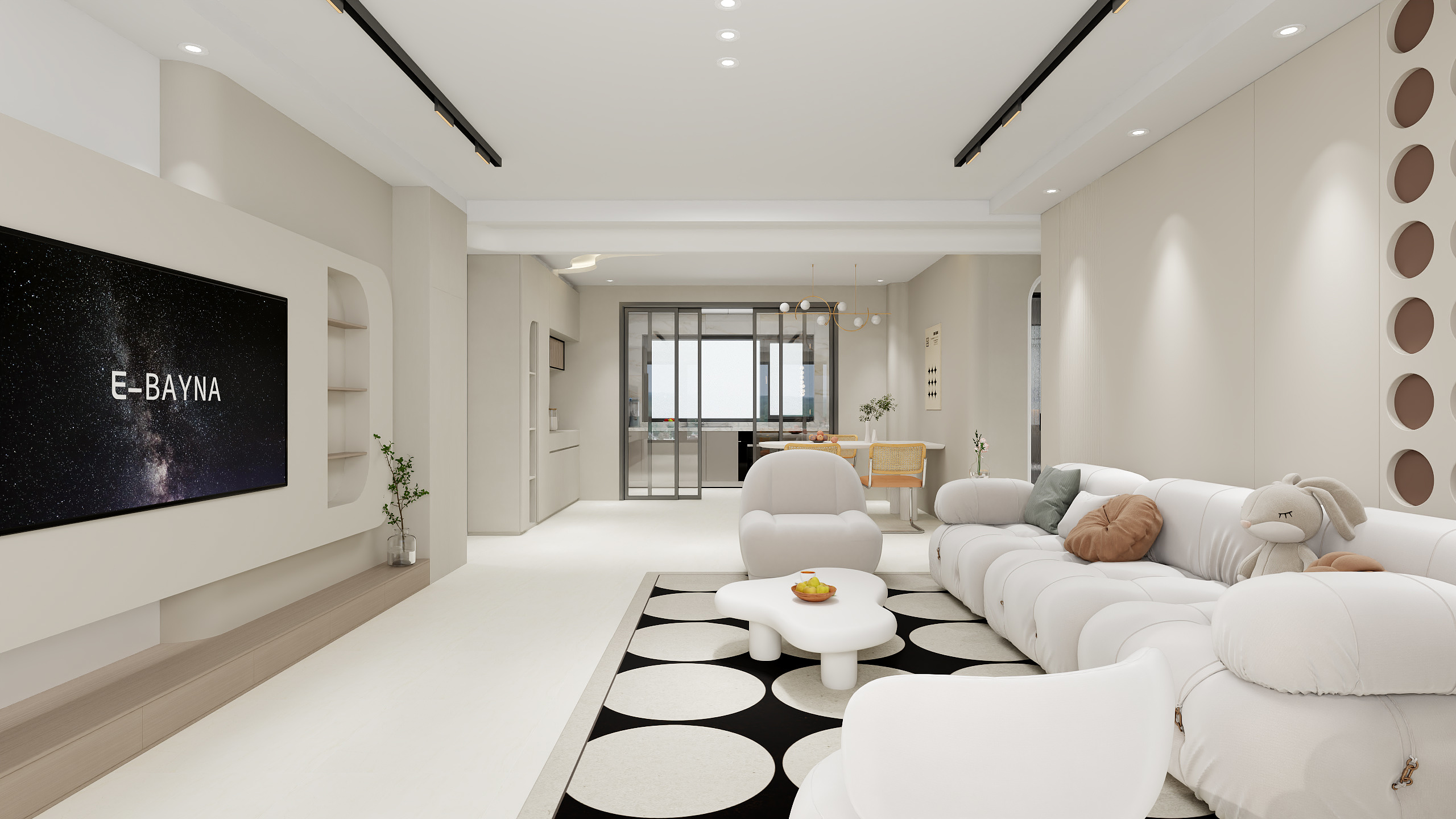 玖创设计-四室大户型-装修设计方案