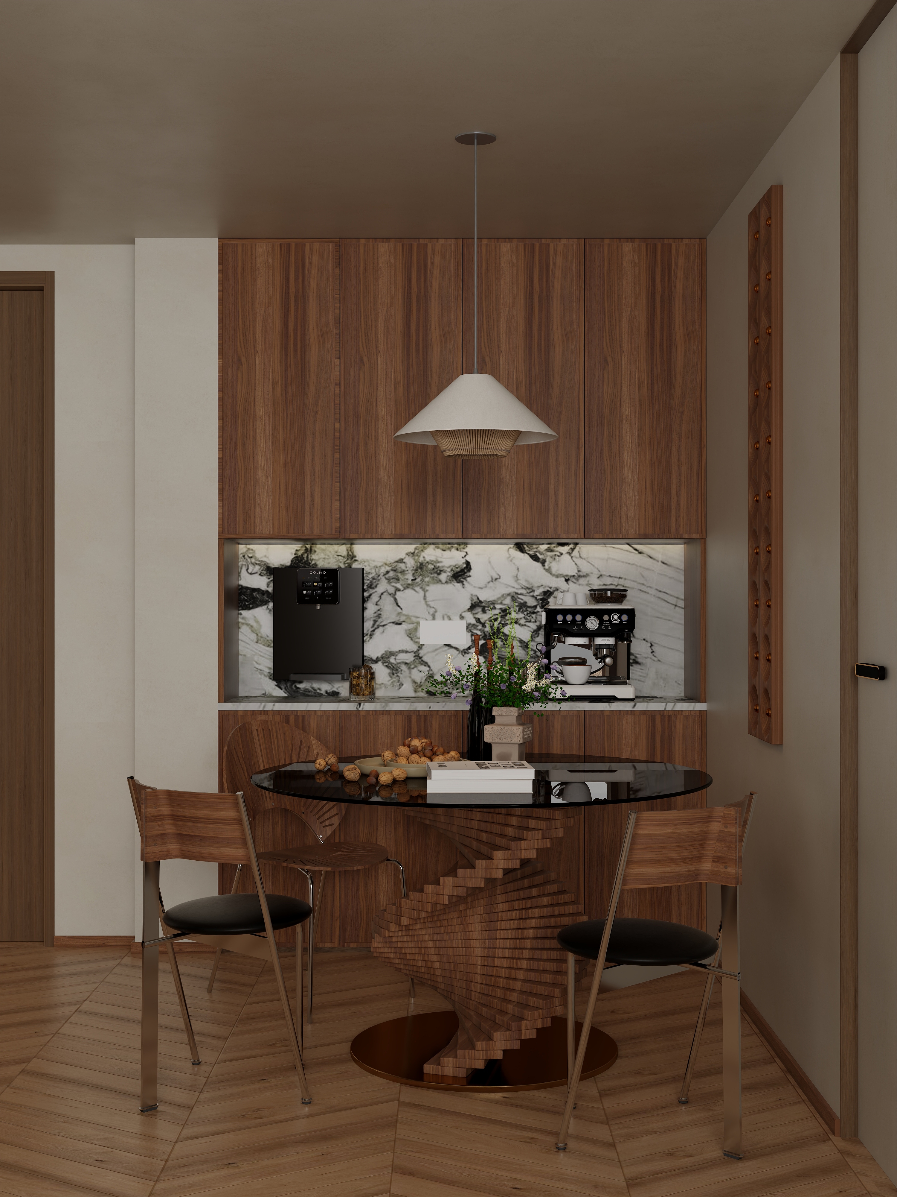 Wang先生设计室-北城85㎡-装修设计方案