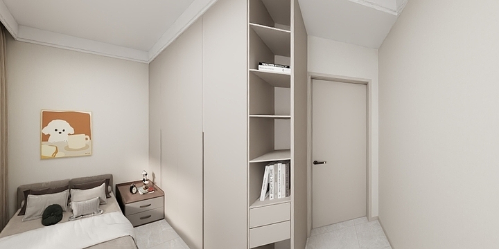 河北鼎鼎装饰-南关街仁顺一号113m²-装修设计方案