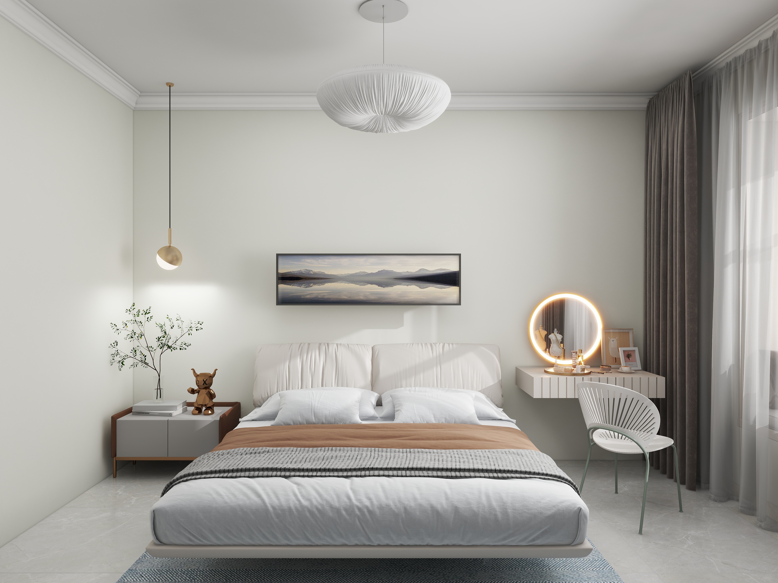 设计师~阿龙-任超亿达观澜户型-装修设计方案