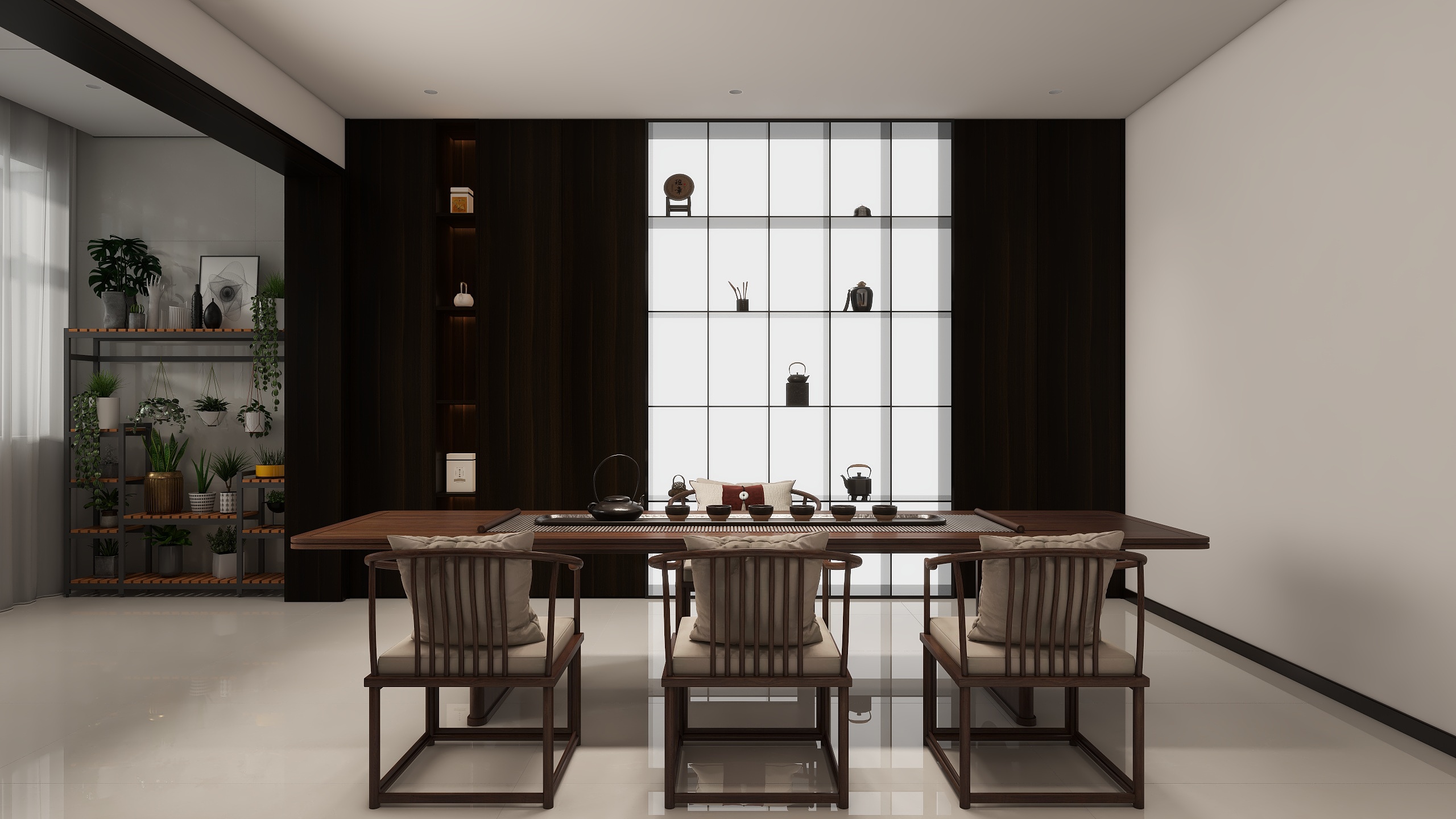 奇美全屋定制王强-万山华府179㎡3室-装修设计方案