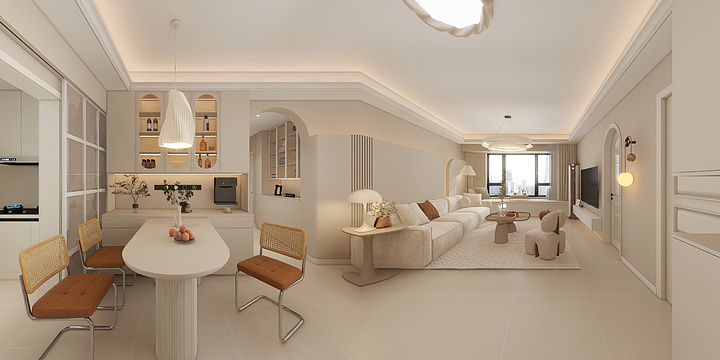 15022格子设计370058-秀拉花园北门5-702-二稿-装修设计方案