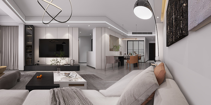 情深小许-亦可全屋定制-阳光城5#1603-装修设计方案