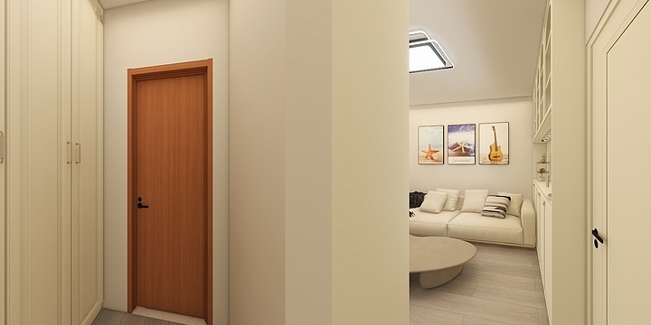 新疆壹心壹意装饰-廊桥B区-装修设计方案