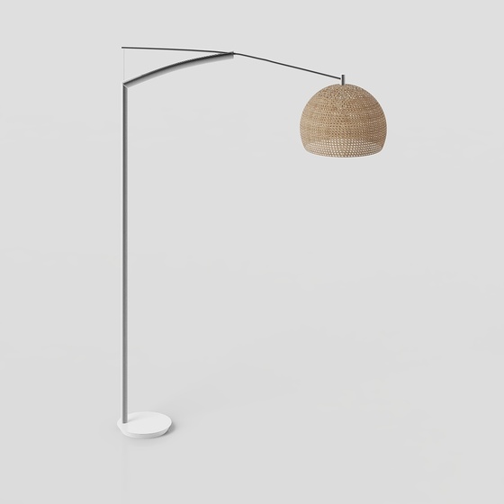 Nordic living room fishing floor lamp